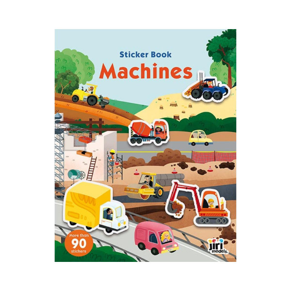 Книга со налепници - Machines 