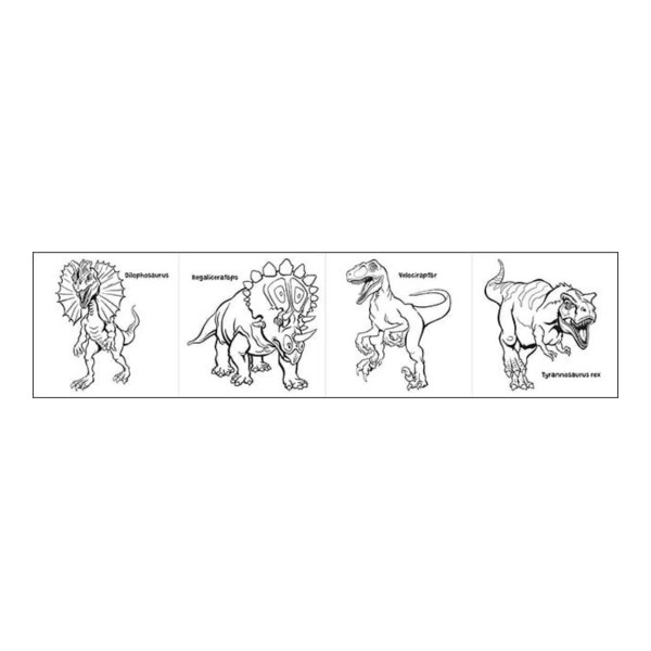 Меморија со боење - Dinosaurs 