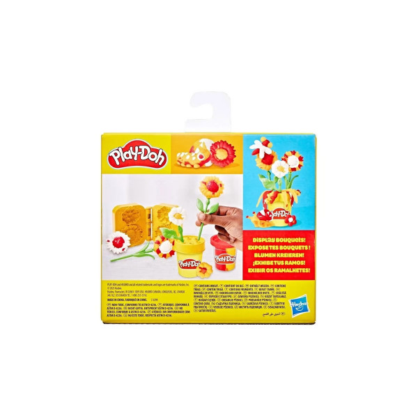 Сет за игра со глина, Play-Doh - Sunflowers & Daisies 