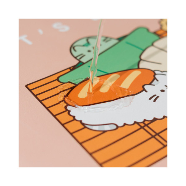 Подлога за глувче, Pusheen Sushi Roll 