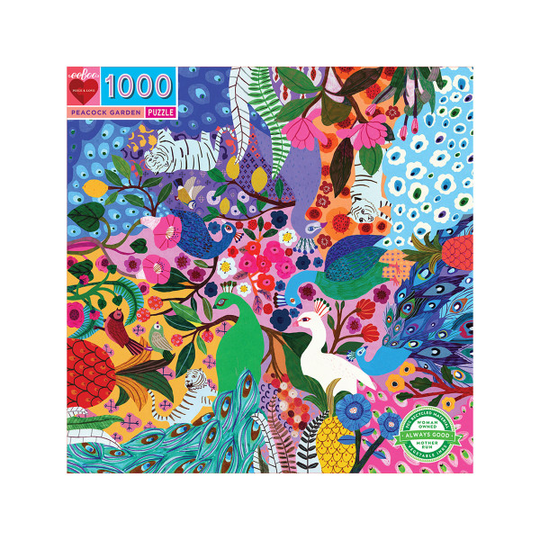 Сложувалка 'Peacock Garden', 1000 парчиња 