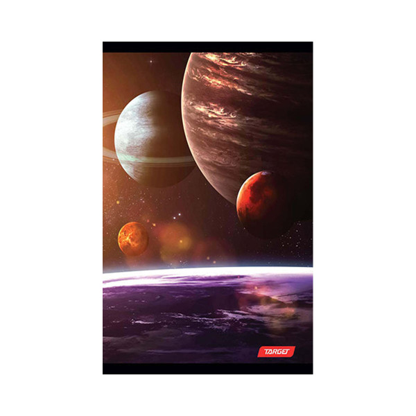 Тетратка, Target - Space, A4, 54 листа, коцки 