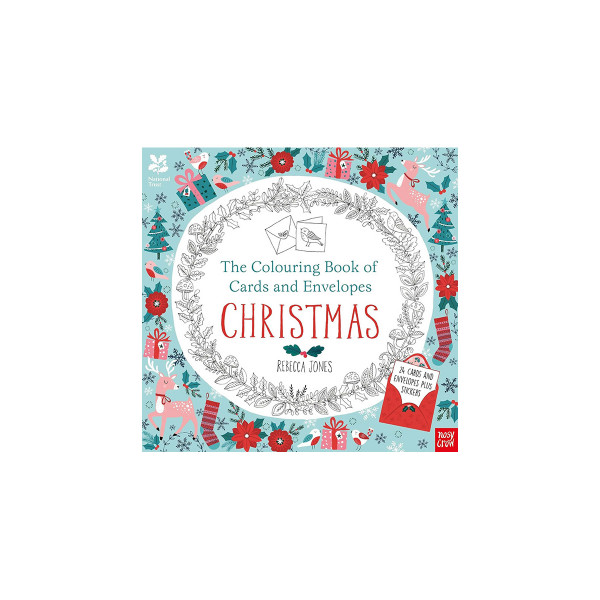 National Trust: The Colouring Book of Cards and Envelopes - Christmas 