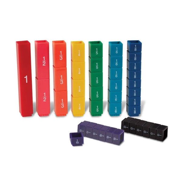 Математички коцки, Fraction Tower® Fraction Cubes