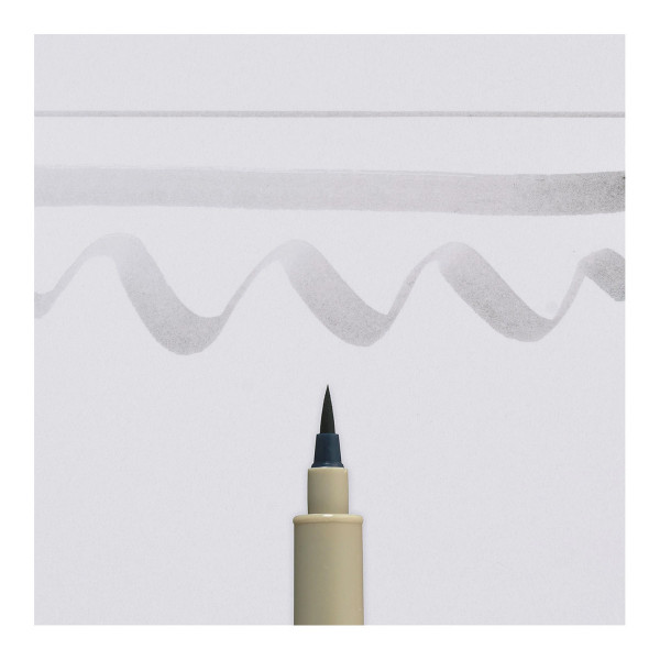 Брашпен, Sakura, Pigma Brush - Light Cool Gray