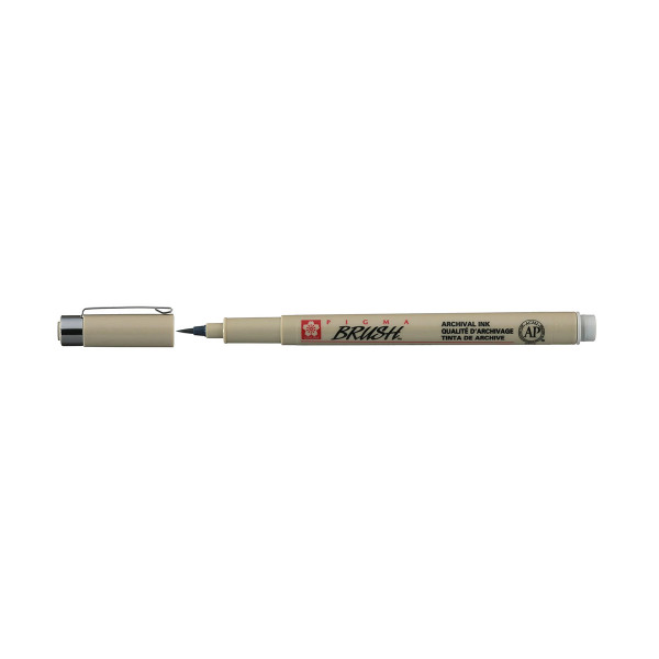 Брашпен, Sakura, Pigma Brush - Light Cool Gray