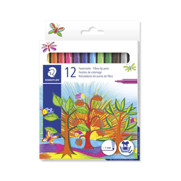 Сет од 12 фломастери, STAEDTLER® 325