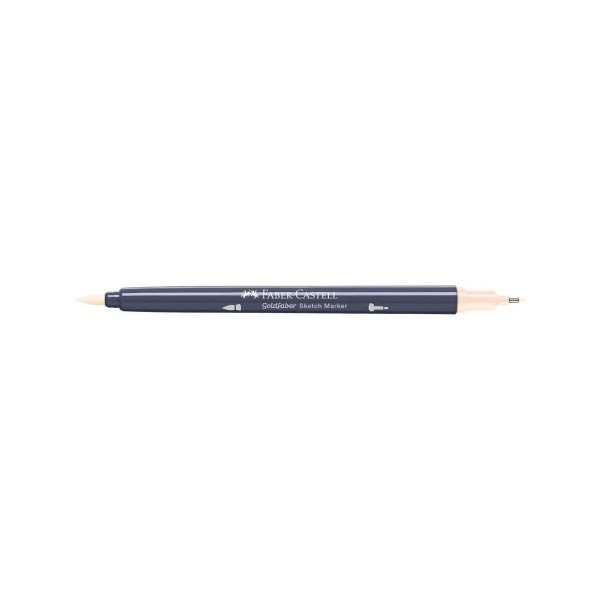 Двостран скеч маркер, Goldfaber - Beige Red