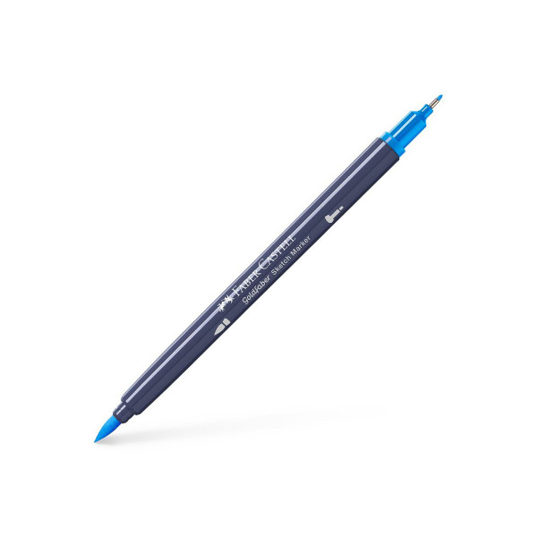 Двостран скеч маркер, Goldfaber - Saltwater Blue