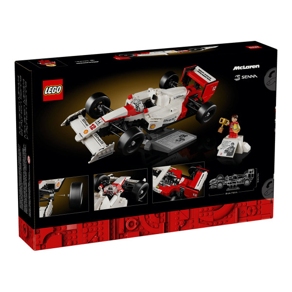 LEGO коцки, Icons, McLaren MP4/4 & Ayrton Senna 