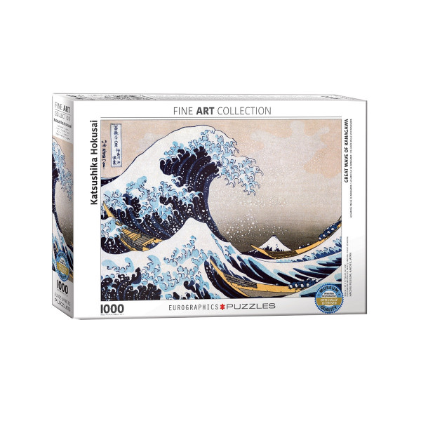 Сложувалка, Hokusai, Great Wave of Kan, 1000 парчиња