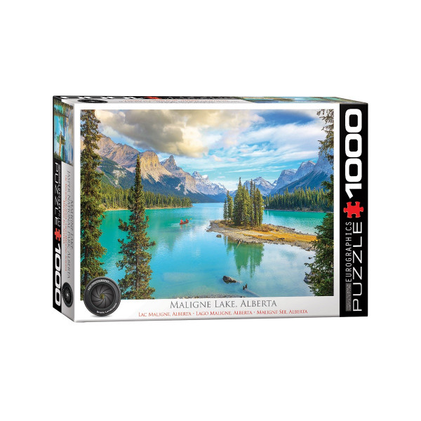 Сложувалка, Maligne Lake, Alberta, 1000 парчиња