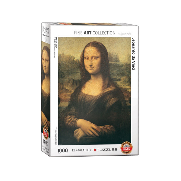 Сложувалка, Mona Lisa, Da Vinci, 1000 парчиња