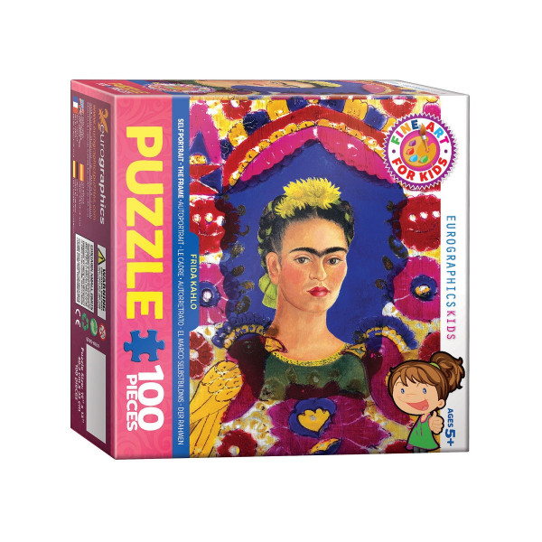 Сложувалка, Self Portrait The Frame, Frida Kahlo, 100 парчиња 