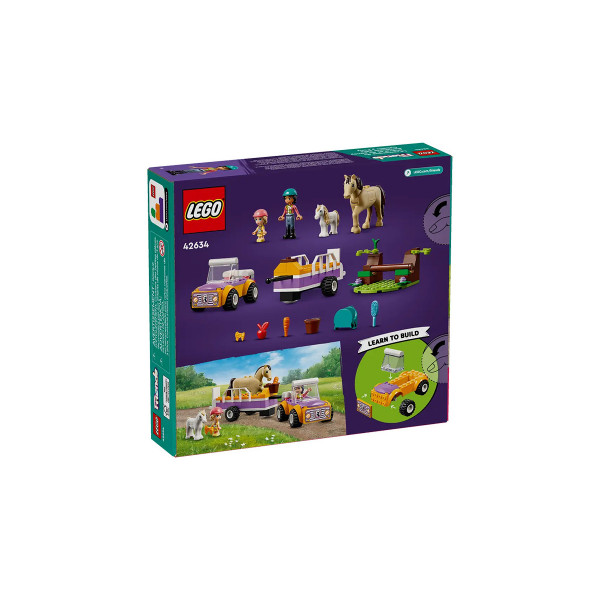 LEGO коцки, Friends, Horse and Pony Trailer 