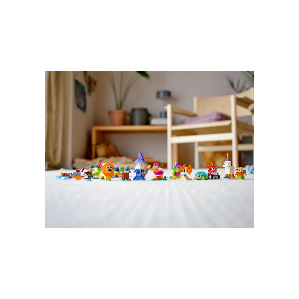 LEGO коцки, Classic, Creative Transparent Bricks