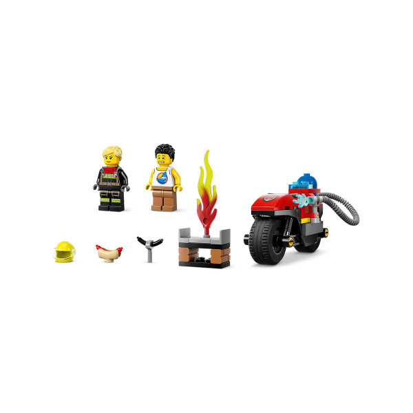 LEGO коцки, City, Fire Rescue Motorcycle 