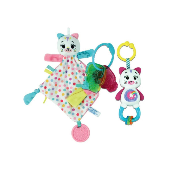 Сет за подарок за бебе, Baby Clementoni - Kitty