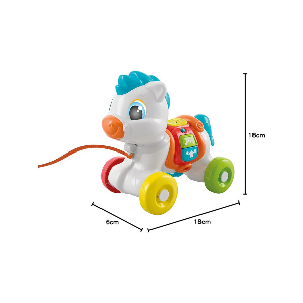 Играчка за влечење, Baby Clementoni - Pull Along Baby Pony 