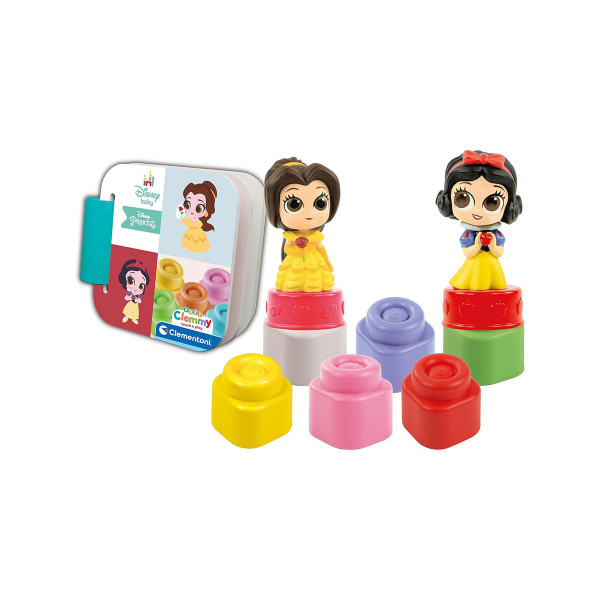 Сет за игра со меки коцки, Disney Baby - Princess 