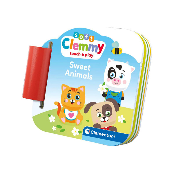 Сет за игра со меки коцки, Soft Clemmy - Sweet Animals 