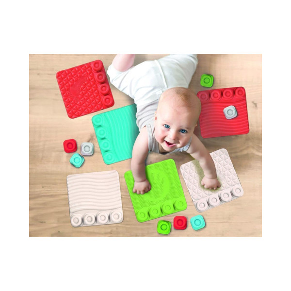 Сензорна подлога за играње, Soft Clemmy - Touch, Crawl & Play Sensory Path 