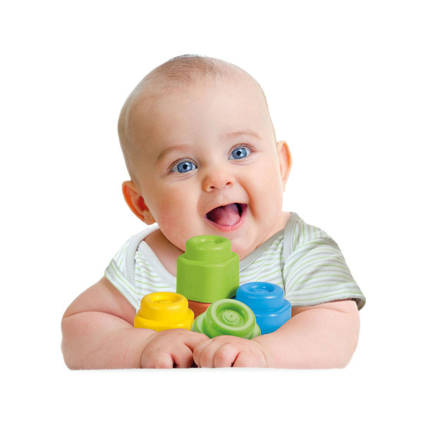 Меки коцки за градба, Soft Clemmy Touch & Play - 40 Soft Blocks 