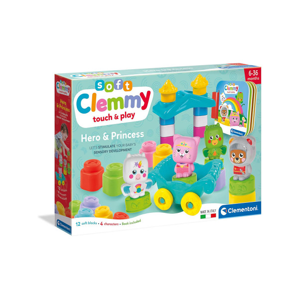 Сет за игра со меки коцки, Soft Clemmy - Hero & Princess 