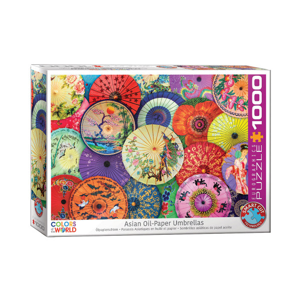 Сложувалка, Asian Oil-Paper Umbrellas, 1000 парчиња 