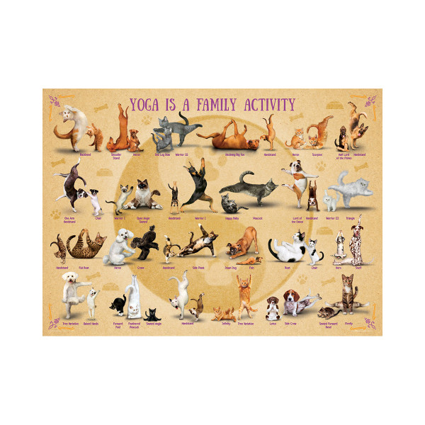 Сложувалка, Yoga is a Family Activity, 500 парчиња
