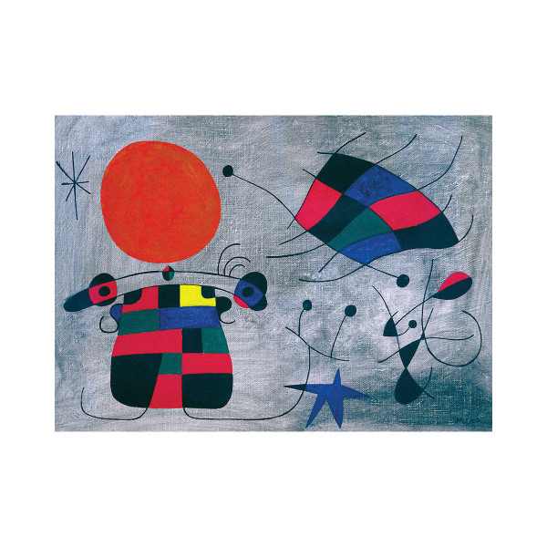 Сложувалка, Fine Art Col., Miro - Smile of the Flamboyant Wings, 1000 парчиња
