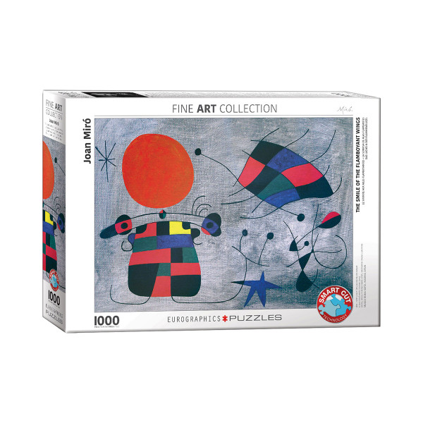 Сложувалка, Fine Art Col., Miro - Smile of the Flamboyant Wings, 1000 парчиња