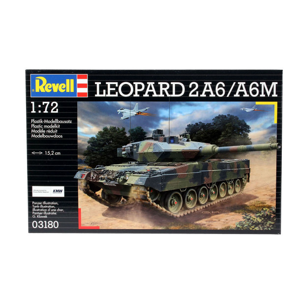 Макета, Leopard 2A6/A6M, 1:72 