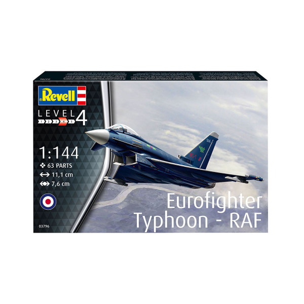 Макета, Eurofighter Typhoon - RAF, 1:144