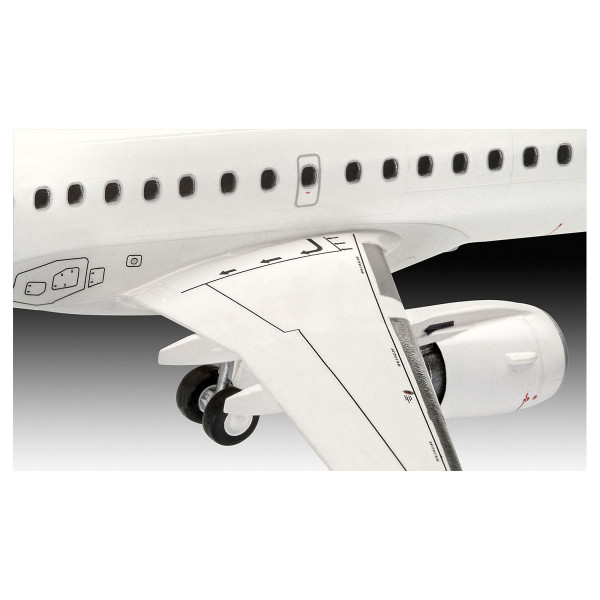 Макета, Embraer 190 Lufthansa New Livery, 1:144
