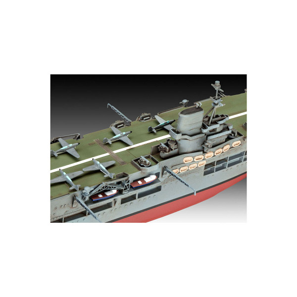 Макета, HMS Ark Royal-Tribal Class Destroy, 1:720