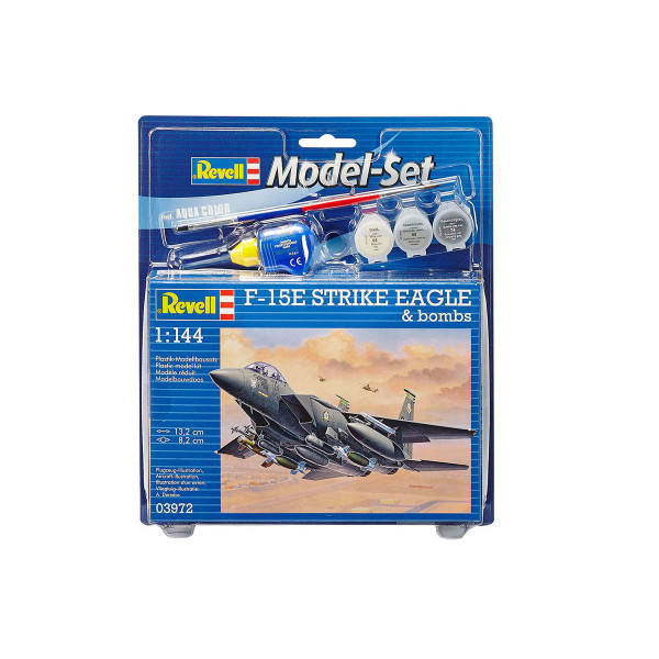 Сет макета + бои, F-15E STRIKE EAGLE & Bombs, 1:144