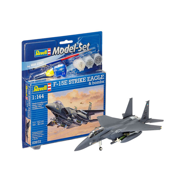 Сет макета + бои, F-15E STRIKE EAGLE & Bombs, 1:144