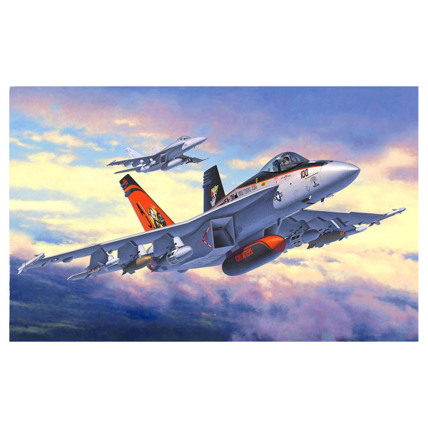 Сет макета + бои, F/A-18E Super Hornet, 1:144