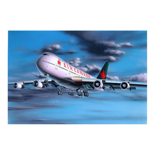 Сет макета + бои, Boeing 747-200, 1:390