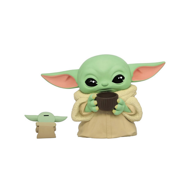 Касичка за пари, Star Wars: The Mandalorian - The Child w/Cup, 19cm 
