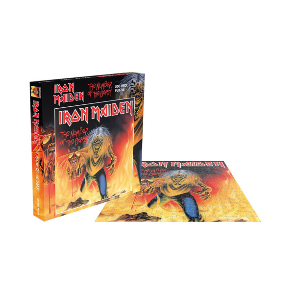 Сложувалка, Iron Maiden: The Number of the Beast, 500 парчиња 