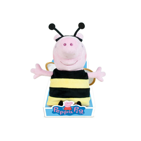 Плишана играчка, Play By Play, Peppa Pig: Peppa Pig Bee, 27cm 