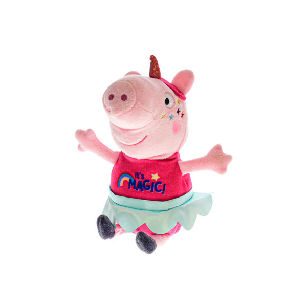 Плишана играчка, Play By Play, Peppa Pig: Peppa Pig Unicorn, 27cm 