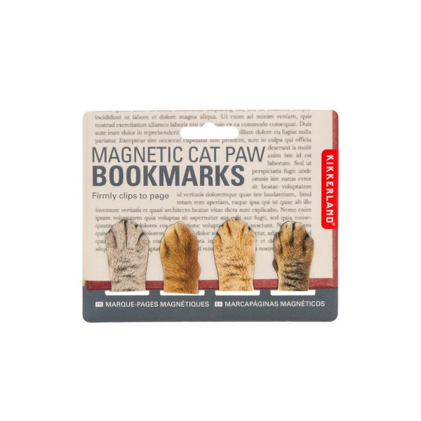 Магнетни разделници за книги - Cat Paw, 1/4