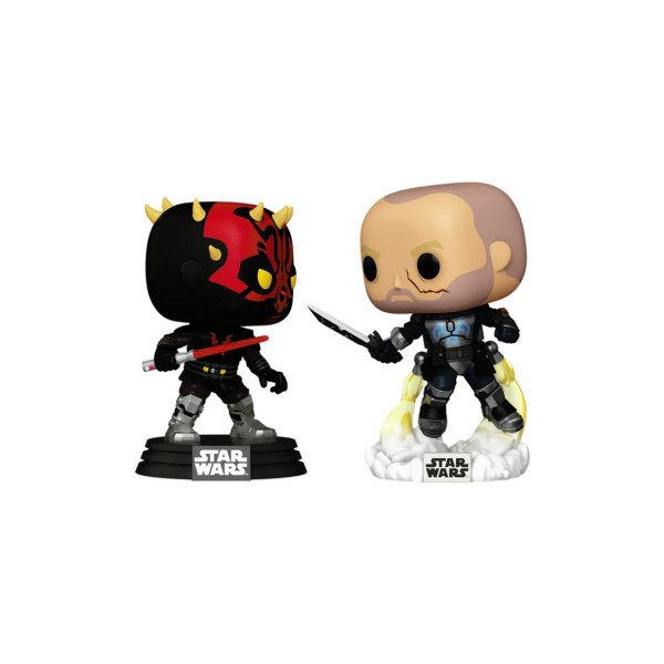Сет фигури, Pop!, Star Wars: The Clone Wars - Darth Maul vs. Pre Vizsla