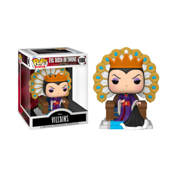 Фигура, Pop! Deluxe, Disney Villains - Evil Queen on Throne 