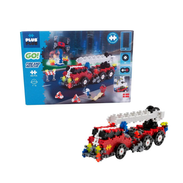 Коцки за градба, Go! Fire and Rescue, 500 парчиња