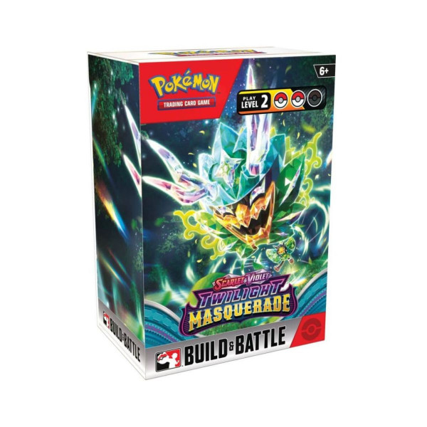Карти за игра, Scarlet & Violet Twilight Masquerade Build & Battle Box 