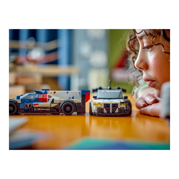LEGO коцки, Speed Champions, BMW M4 GT3 & BMW M Hybrid V8 Race Cars
